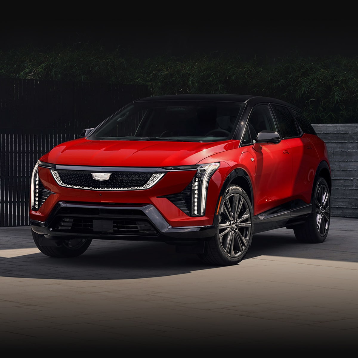 Close-up Front View of the 2027 Cadillac OPTIQ