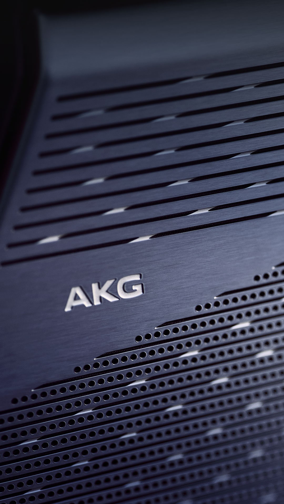 Close-up View of the 2027 Cadillac OPTIQ AKG Speaker
