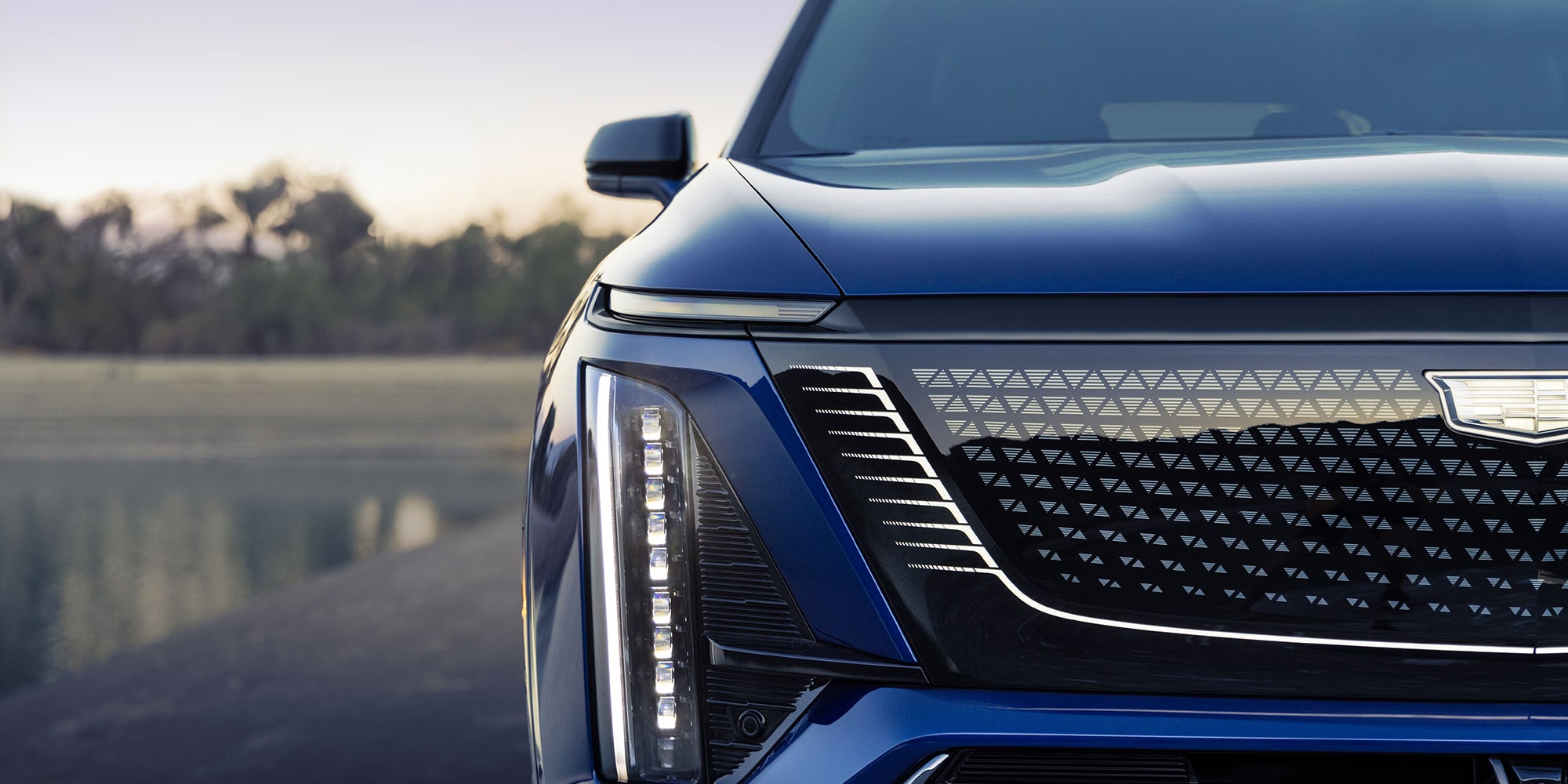 New blue 2027 Cadillac VISTIQ for sale near Dallas, TX
