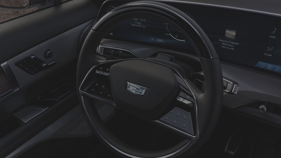 The 2027 Cadillac VISTIQ Steering Wheel