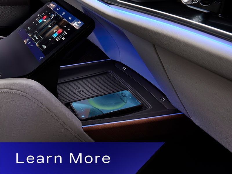 A Phone on the Charging Platform in the 2027 VISTIQ's Middle Console