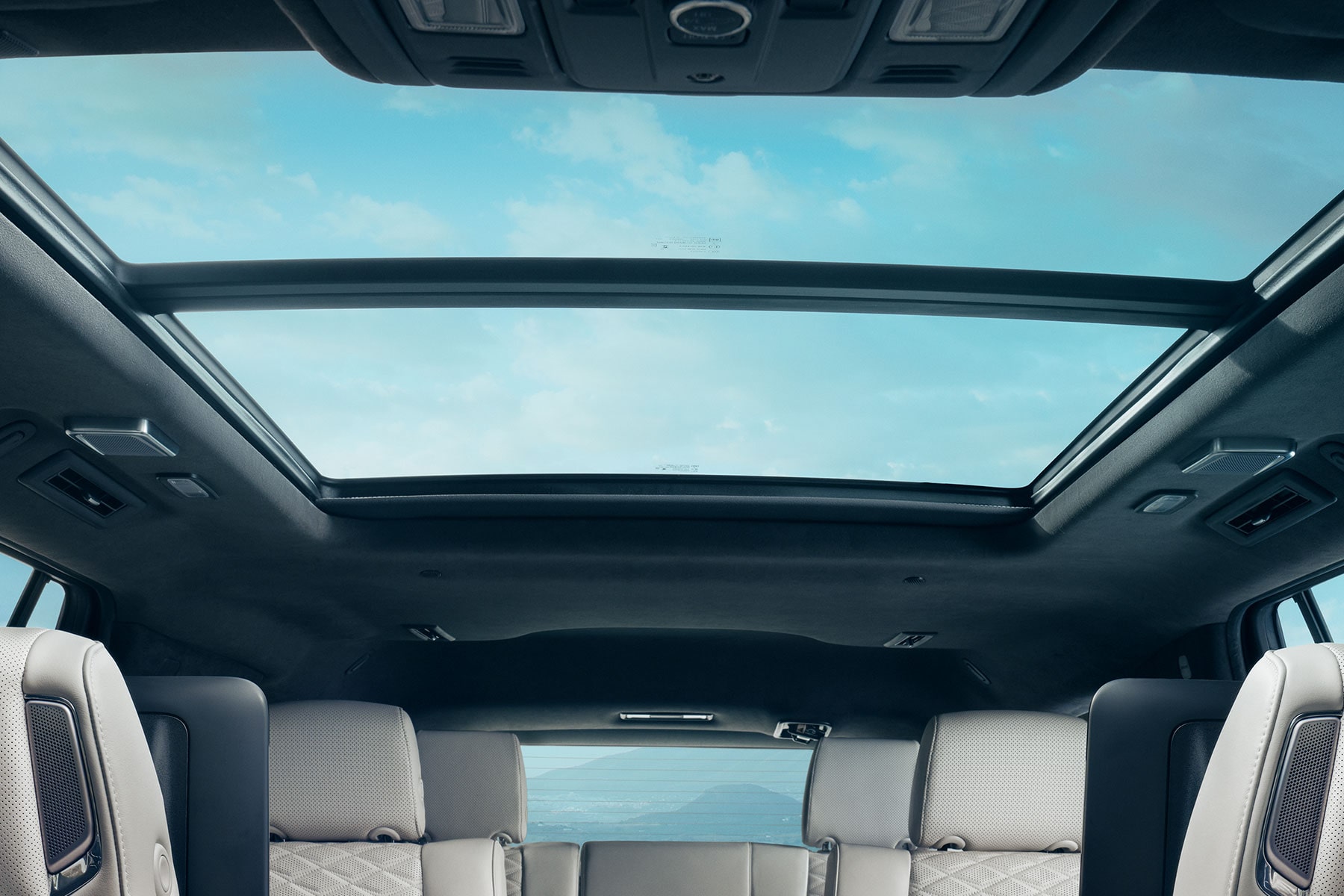 The 2027 Escalade Dual-pane Power Skyglass Panoramic Roof