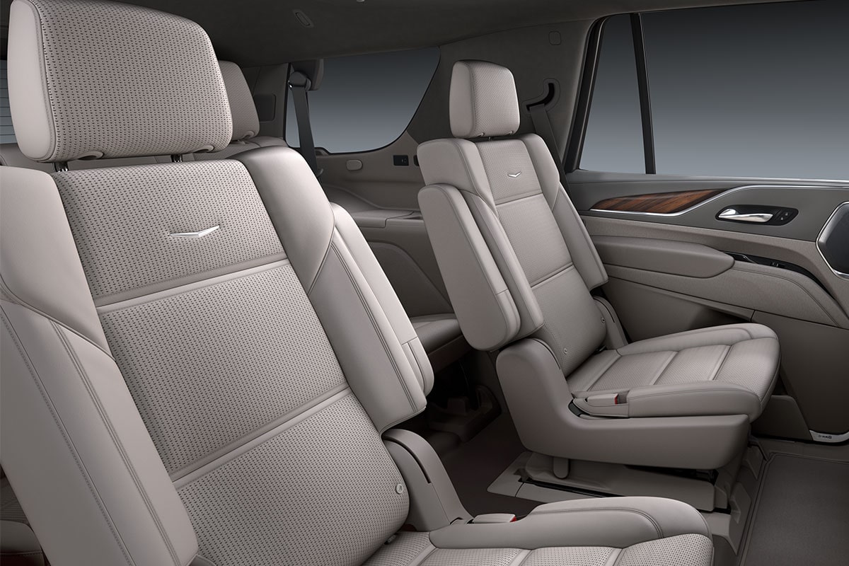 The 2027 Escalade Second Row Captain's Chairs