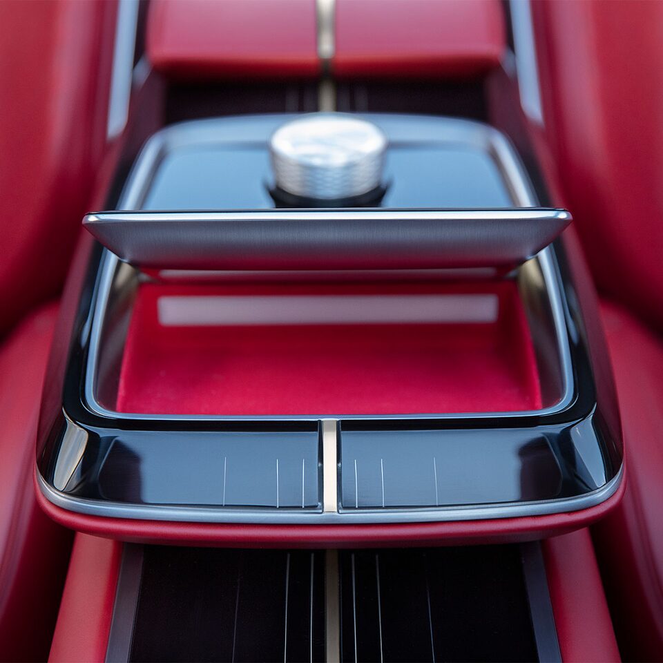 Interior Storage Compartment in Center Console of the Cadillac CELESTIQ