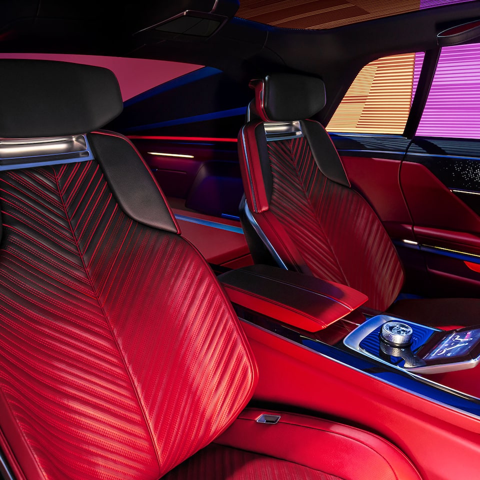 The Glorious Driver & Passenger Seats of The Cadillac CELESTIQ