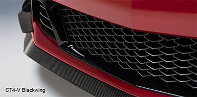 Cadillac CT4-V Blackwing Grille Closeup