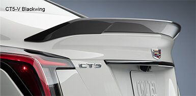 Cadillac CT5-V Blackwing Rear Spoiler Closeup