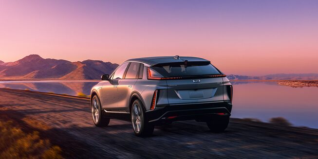 2023 Cadillac LYRIQ Electric SUV Rear View