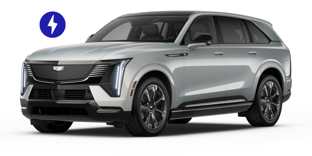 A Side Profile of the Light Gray 2025 Cadillac ESCALADE IQ