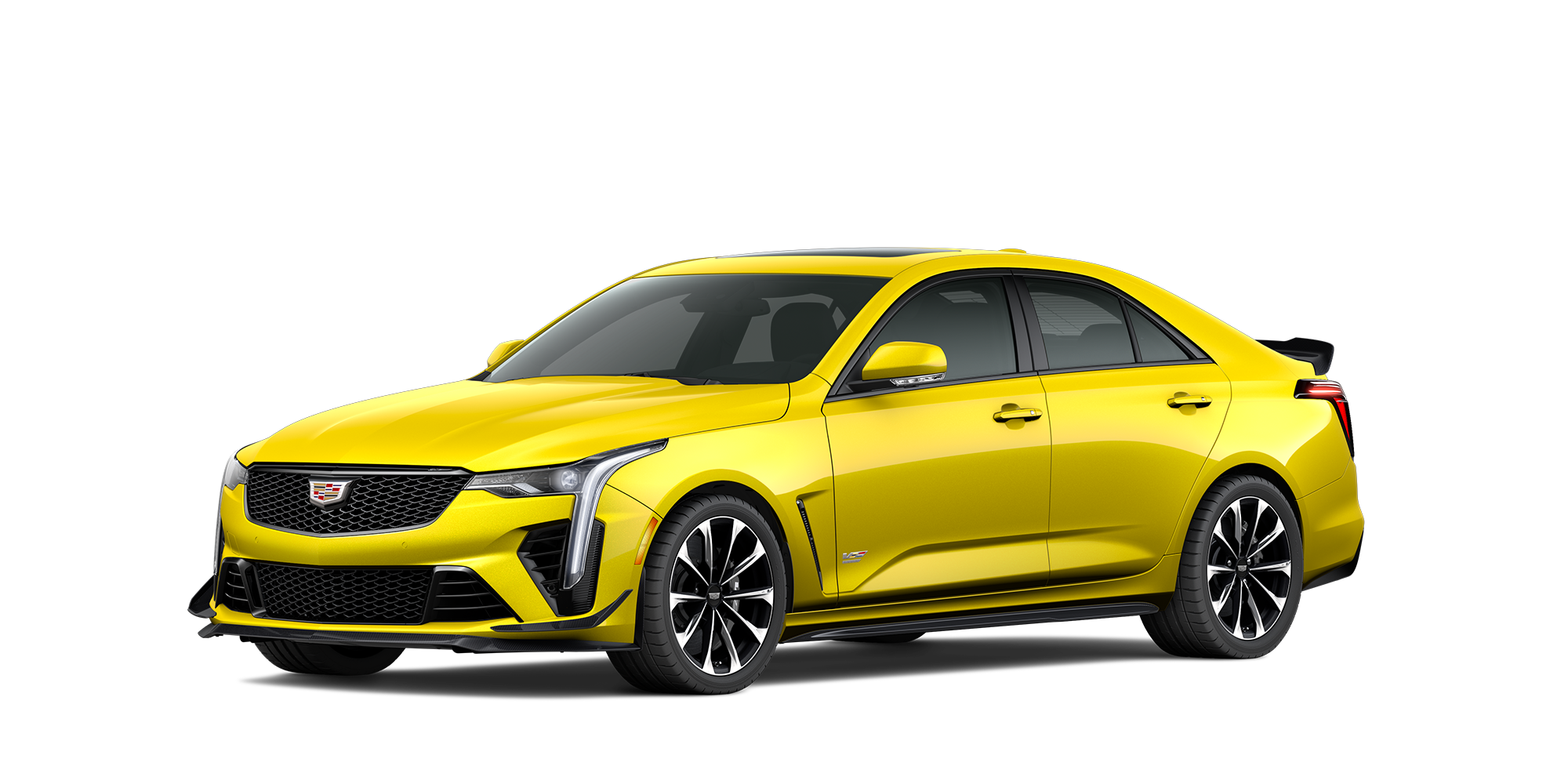 Three-quarters Profile of the 2025 CT4-V
