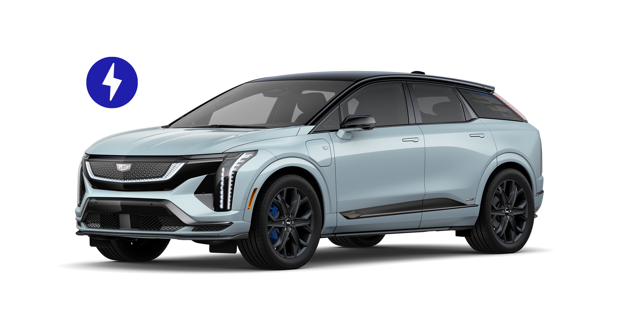 Front Angled View of a 2026 Cadillac OPTIQ-V