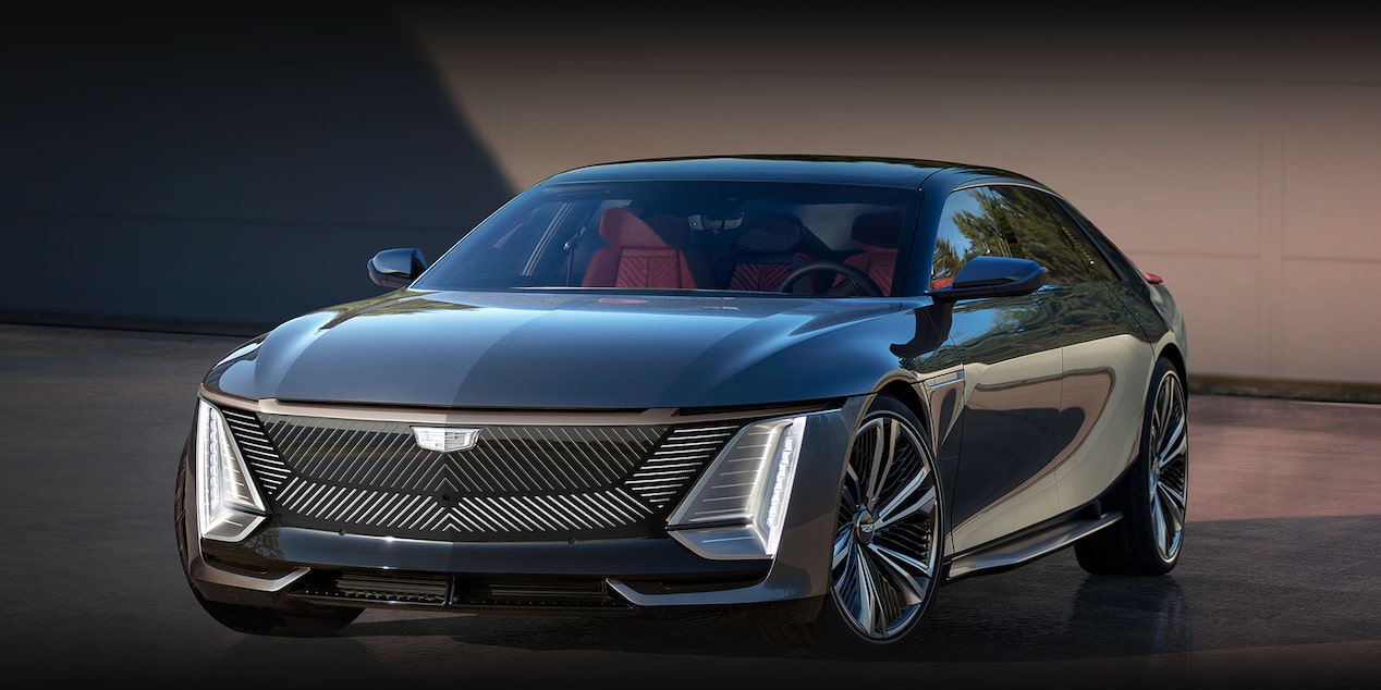 2024 Cadillac CELESTIQ Parked in a Driveway