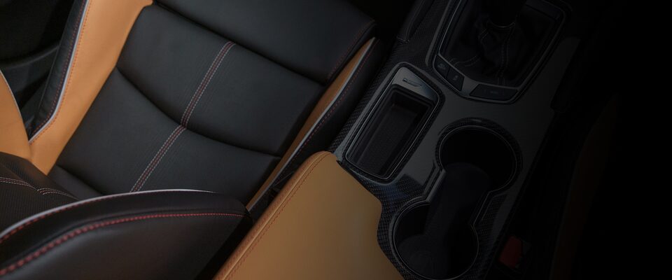Overhead View of Cadillac Performance Materials & Craftsmanship