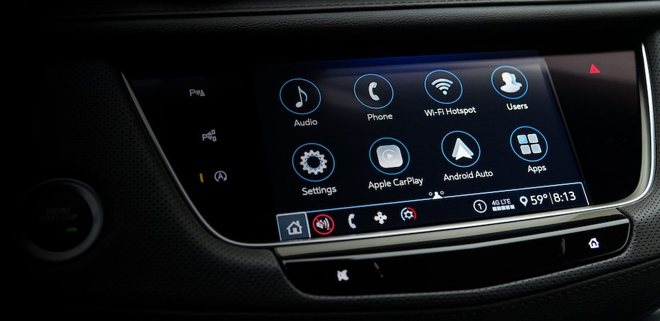 Closeup of Cadillac User Experience