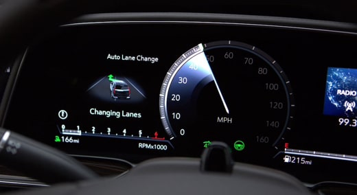 Cadillac Supercruise Driver Assistance Lane Changing Technology Video