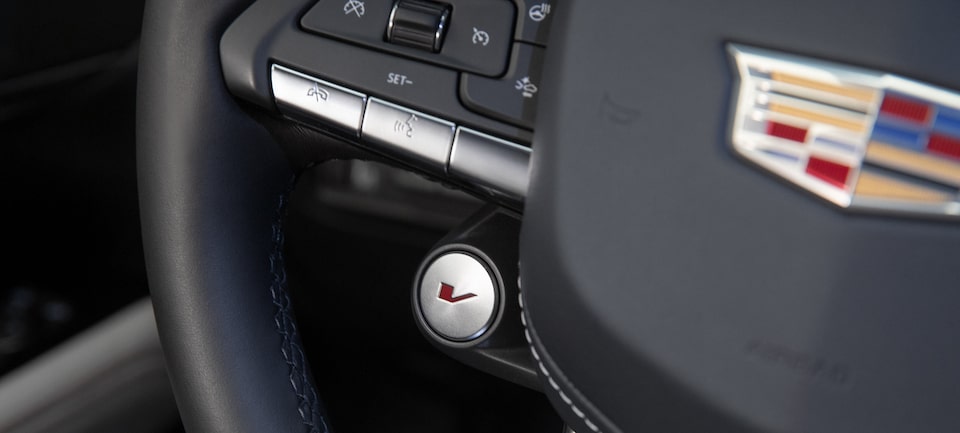 2022 Cadillac V-Series Blackwing Interior View of Drive Mode Selector