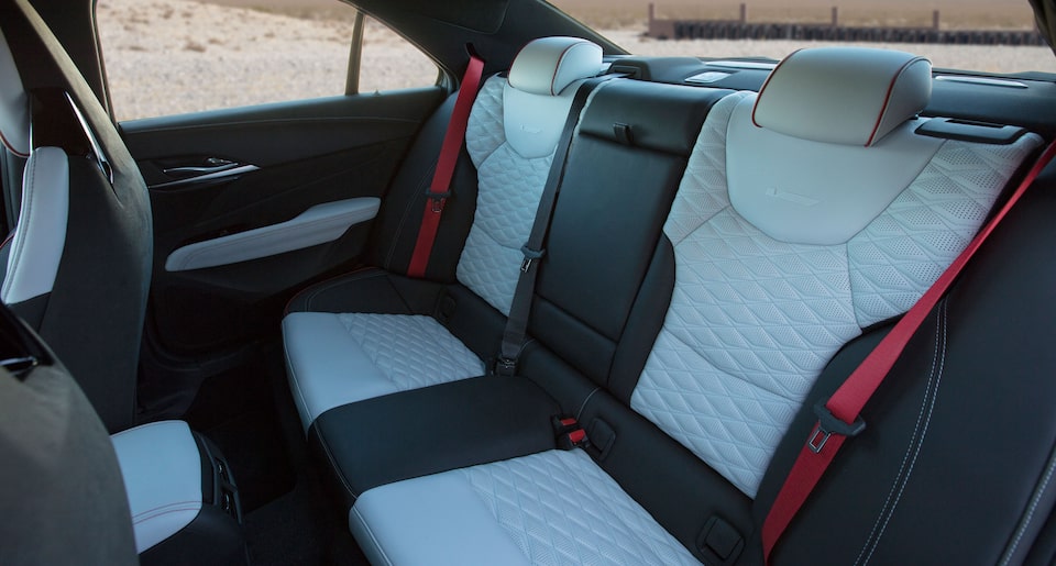 2022 Cadillac V-Series Blackwing Interior Rear Seating