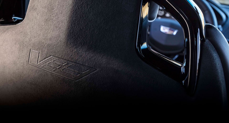 2022 Cadillac V-Series Blackwing Interior Carbon Fiber-Accented Seats