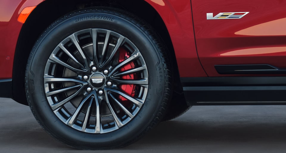 2022 Cadillac V-Series Blackwing Exterior Close-Up View of Wheel Rims