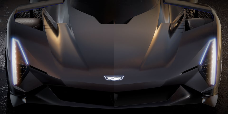 Over Head View of GTP Race Car
