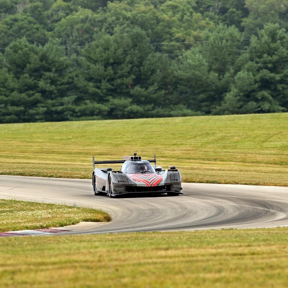 Cadillac Racing Prototype Close-Up of Left Fender & Headlight