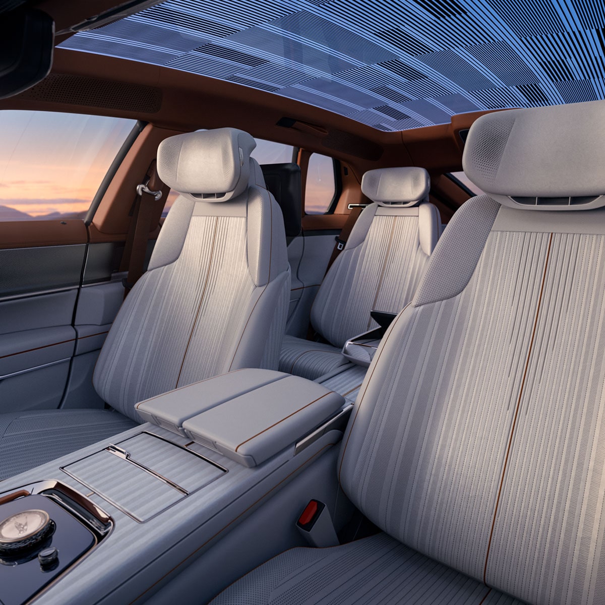 The Luxurious and Futuristic Interior Design of the Cadillac CELESTIQ