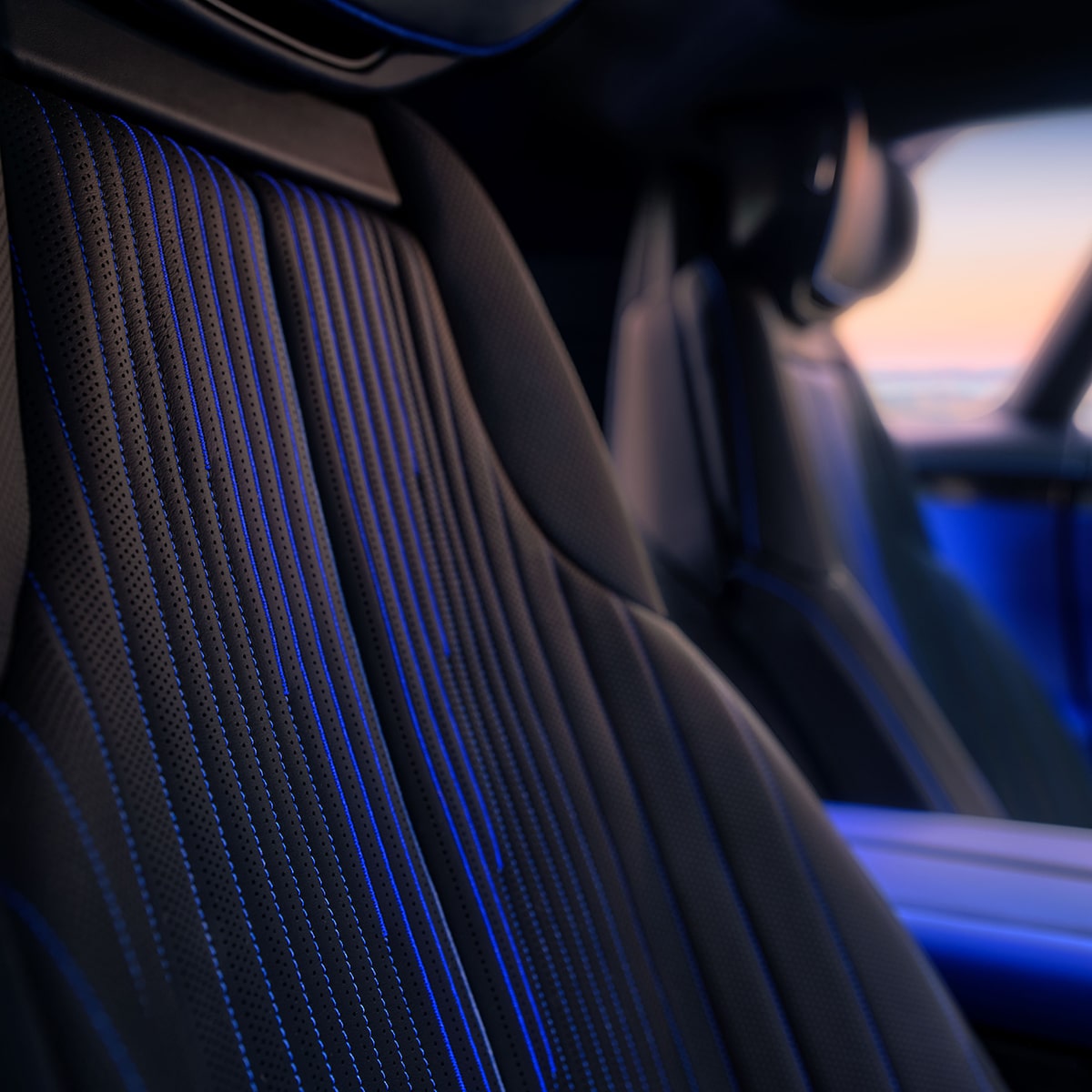 The Masterfully Crafted Leather Seating of the Luxurious Cadillac CELESTIQ