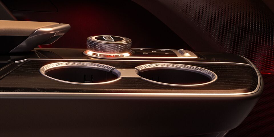 The Interior Jewelry Scroller of the Cadillac LYRIQ