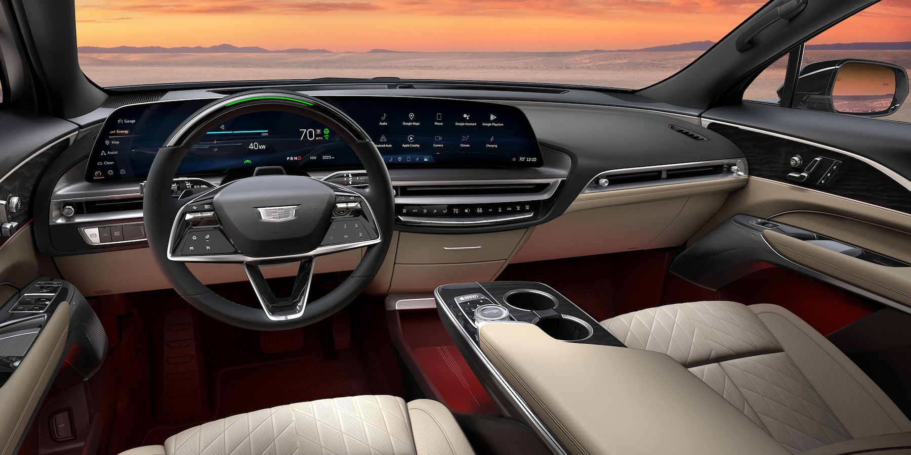 New Cadillac Lyriq Interior
