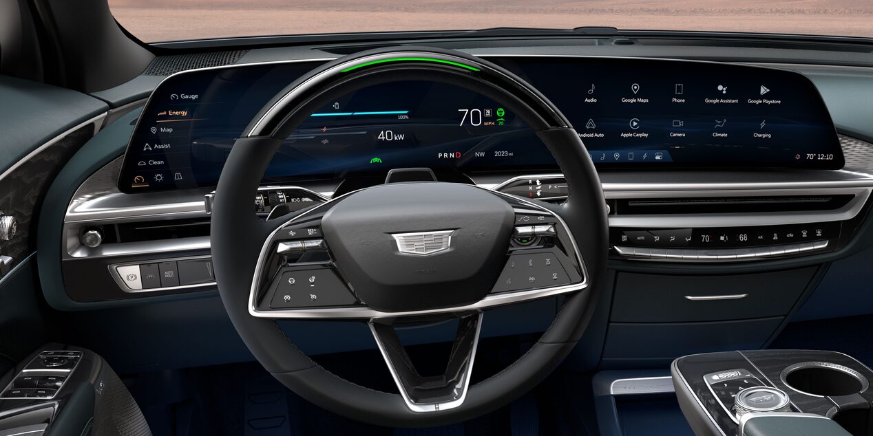The Masterfully Crafted Interior of the Cadillac LYRIQ